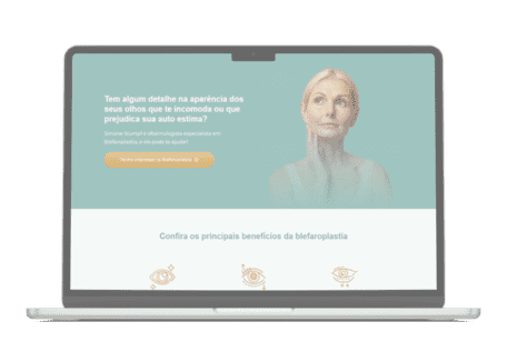 Landing Page Para Área da Saúde